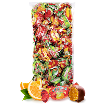 CANDIED FRUITS IN CHOCOLATE MIX KREMLINA, 1000 G