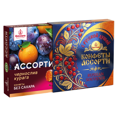 ХОХЛОМА "СУХОФРУКТЫ БЕЗ САХАРА" АССОРТИ, 200Г