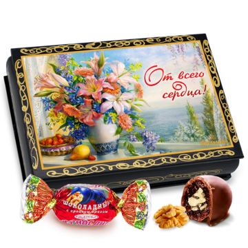 SWEETS IN A JEWEL BOXES «LACQUER MINIATURE»  150 - 300 g